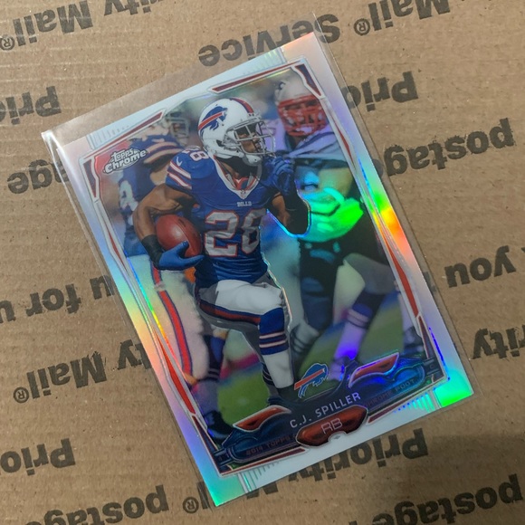 C.J. Spiller โ14 Topps Chrome Card - Picture 3 of 6